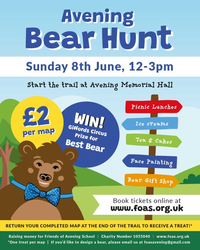 Avening bear hunt