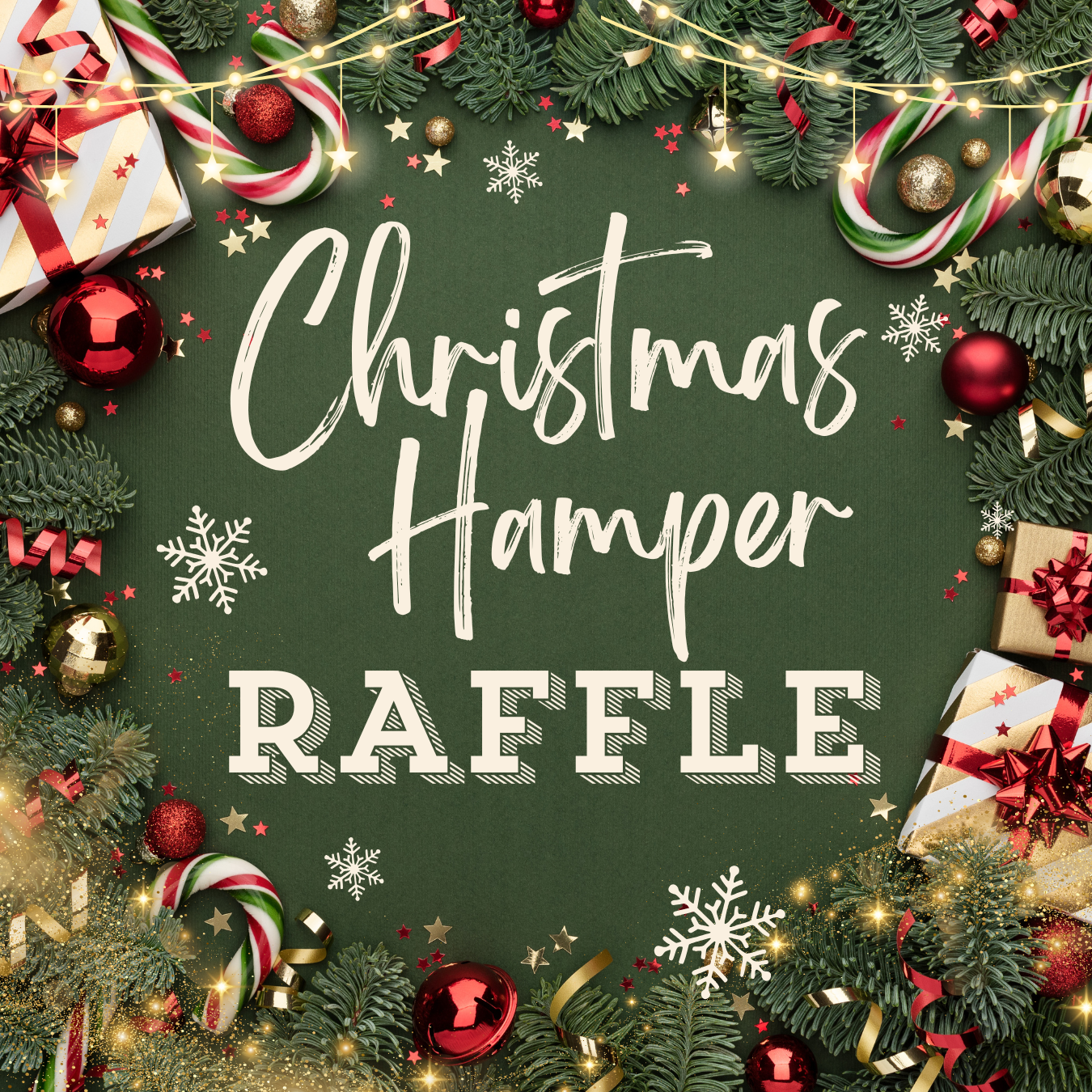 Christmas hamper raffle website