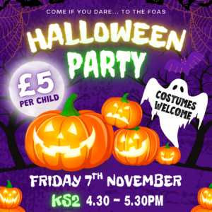 Foas halloween disco KS2