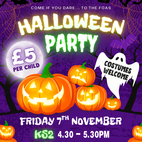 Foas halloween disco KS2